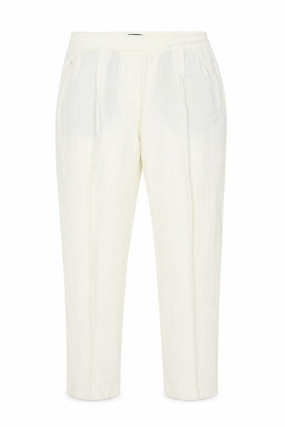 Womens UK Size 12 Marks and Spencer Regular Fit  Ivory Trousers