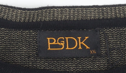 BSD K Women's Black Pullover Jumper 2XL
