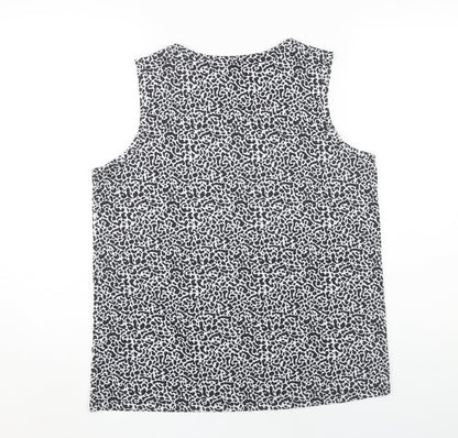 Womens UK Size 12 Marks and Spencer Black Basic Tank