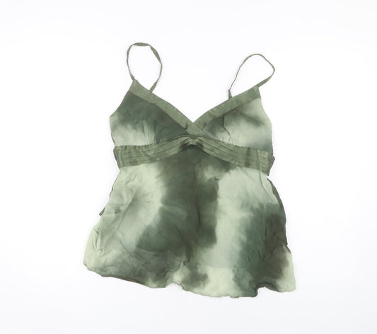 New Look Green Camisole Blouse UK 12 for Women