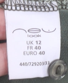 New Look Green Camisole Blouse UK 12 for Women