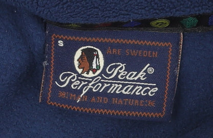 Mens UK Size S Peak Performance Blue Basic Jacket