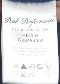 Mens UK Size S Peak Performance Blue Basic Jacket