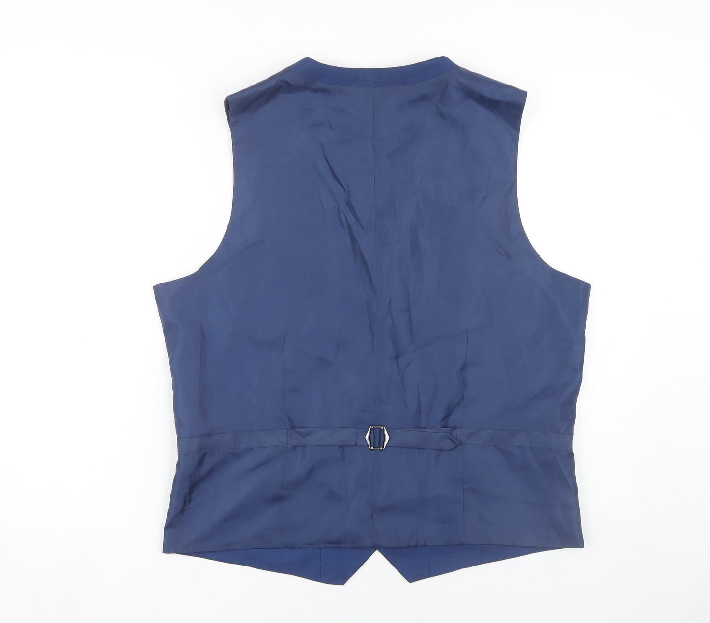 Mens UK Size 42 Sawyers & Hendricks Regular Blue Suit Waistcoat