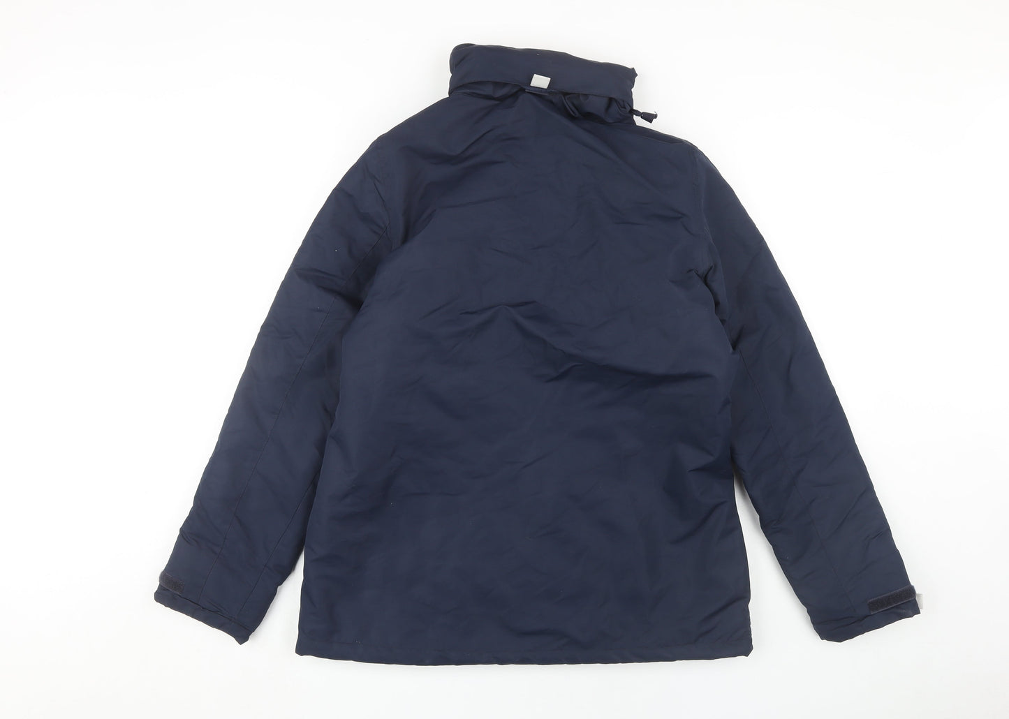 B&C Collection Women's Blue Puffer Jacket S