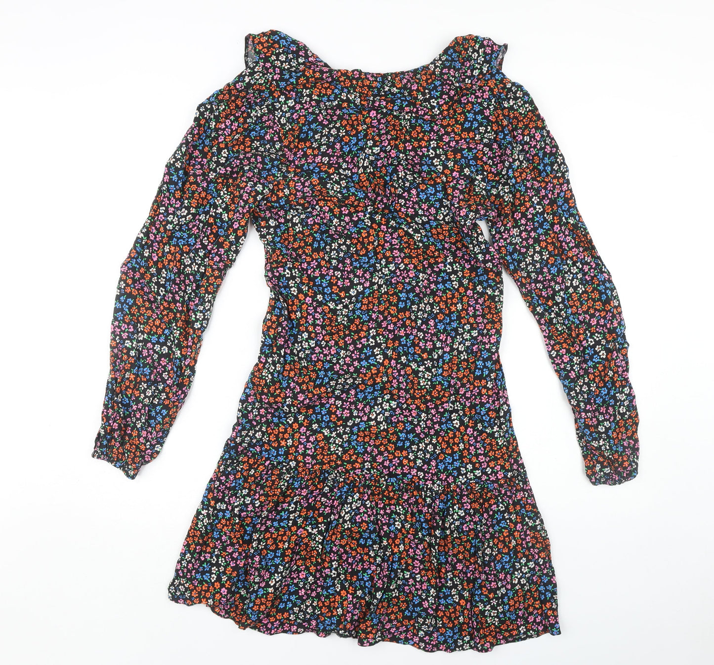 By Very Women's Multicoloured Floral A-Line Mini Dress