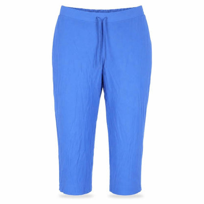 Damart Women's Blue Elastic Waist Trousers UK 22