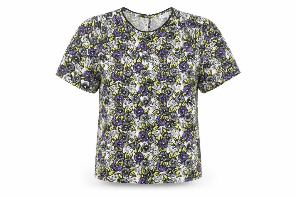 Womens UK Size 6 NEXT Multicoloured Basic T-Shirt