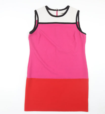 Marks and Spencer Women's Pink Sheath Dress, Size 14