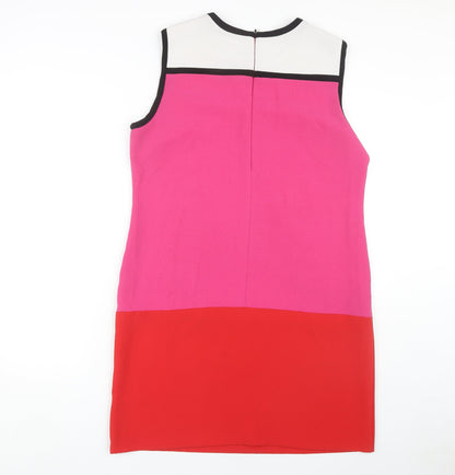 Marks and Spencer Women's Pink Sheath Dress, Size 14