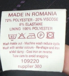 Bonmarché Women's Black A-Line Skirt, Size 20, Elegant Style