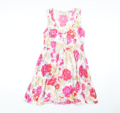 Miss Selfridge Women's Floral Dress, Size 6, Multicoloured