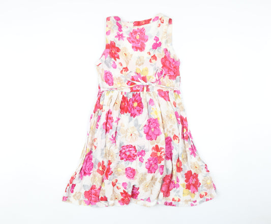 Miss Selfridge Women's Floral Dress, Size 6, Multicoloured