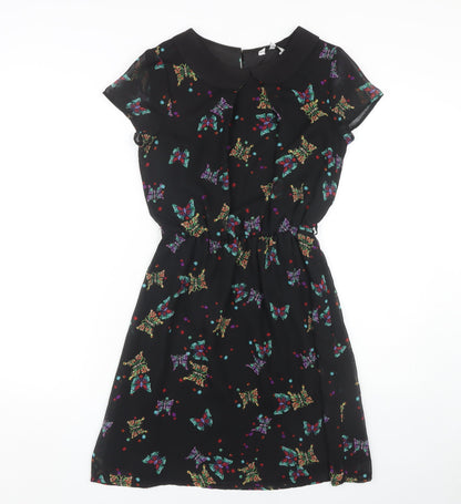 New Look Women's Black Dress Size 8, Casual Spring/Summer