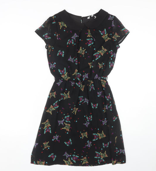 New Look Women's Black Dress Size 8, Casual Spring/Summer