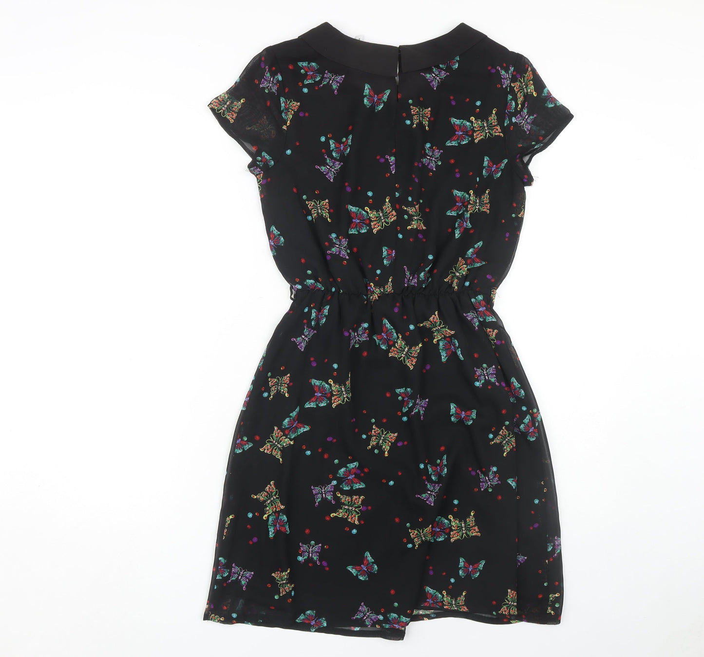 New Look Women's Black Dress Size 8, Casual Spring/Summer