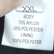 Womens UK Size 2XL Saloos Black Basic Blouse