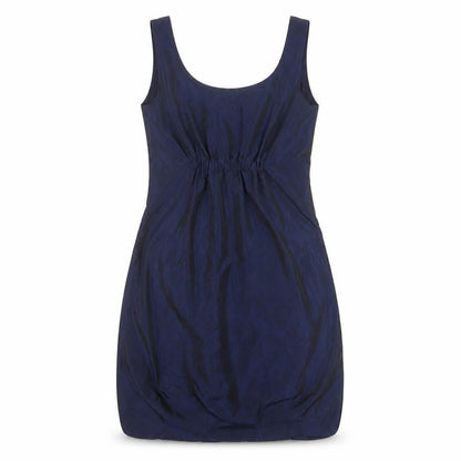 Zara Basic Women's Blue Slip Dress L - Casual & Chic