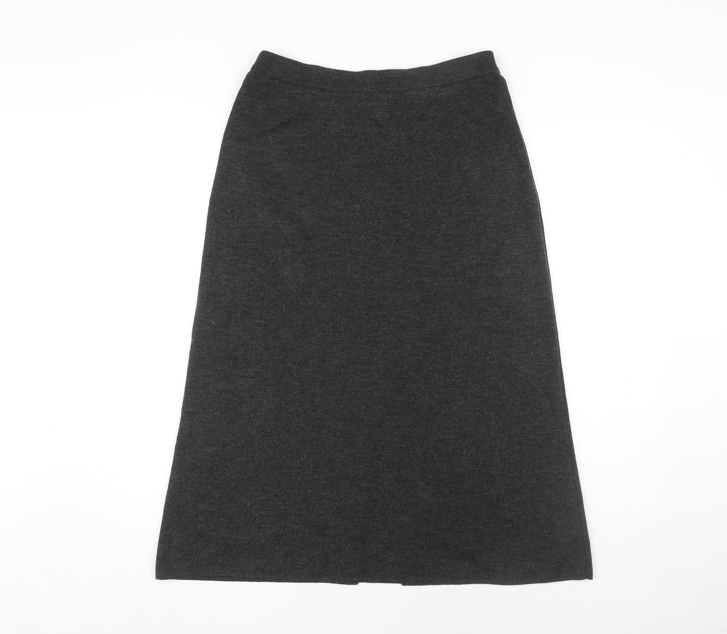 Marks & Spencer Women's Grey Wool Blend Midi Skirt