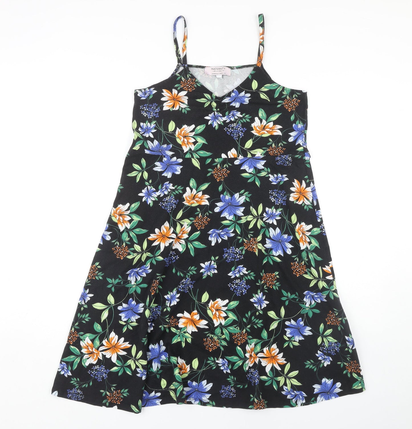 Dorothy Perkins Women’s Floral Slip Dress Multicoloured Size 10