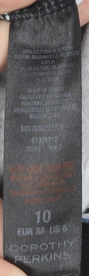 Dorothy Perkins Women’s Floral Slip Dress Multicoloured Size 10