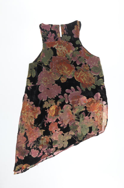 Womens UK Size 10 River Island Multicoloured Camisole Tank