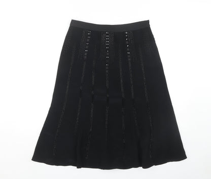 Marks and Spencer Women's Black Size 8 Skirt
