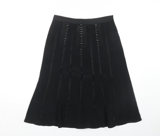 Marks and Spencer Women's Black Size 8 Skirt