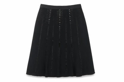 Womens UK Size 8 Marks and Spencer Flare  Skirt