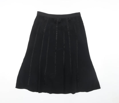 Marks and Spencer Women's Black Size 8 Skirt