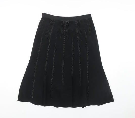 Marks and Spencer Women's Black Size 8 Skirt