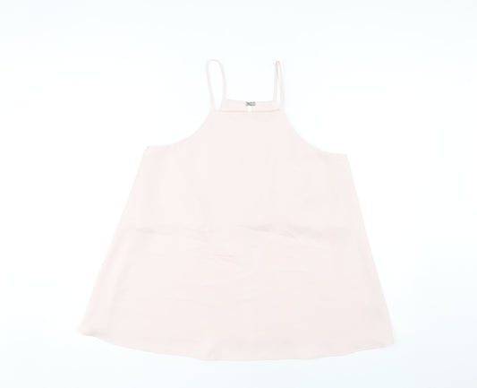 Womens UK Size 12 River Island Pink Camisole Tank