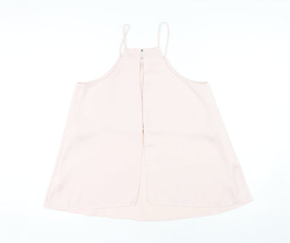 Womens UK Size 12 River Island Pink Camisole Tank