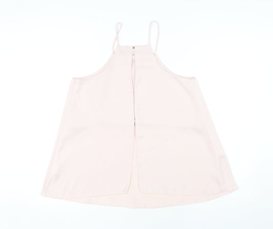 Womens UK Size 12 River Island Pink Camisole Tank