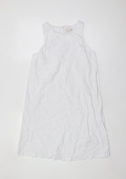 Marks and Spencer Women’s White Shift Dress Size 6