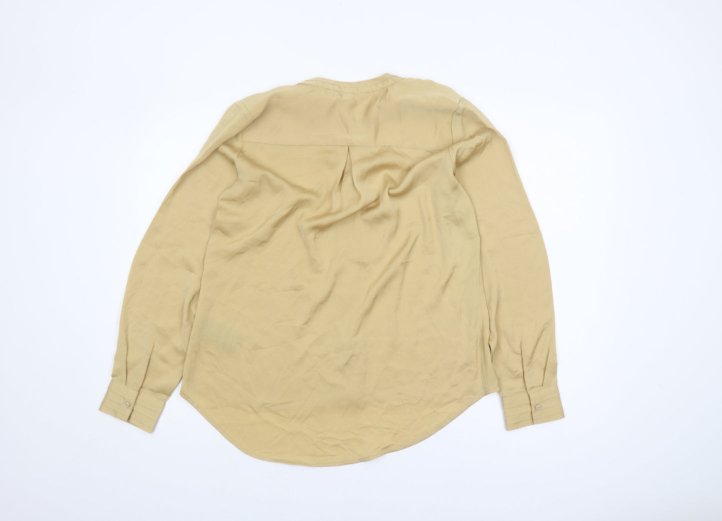 Womens UK Size 16 ESMARA Beige Basic Button-Up
