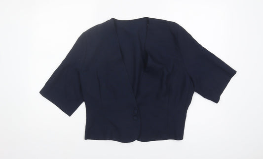 St Michael Women's Blue Tuxedo Size 16 Two-Piece Suit