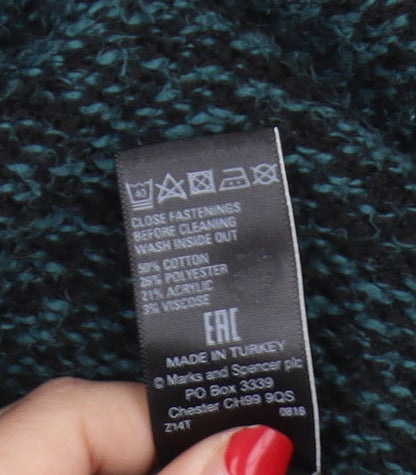Womens UK Size 10 Marks and Spencer Multicoloured Pullover Jumper