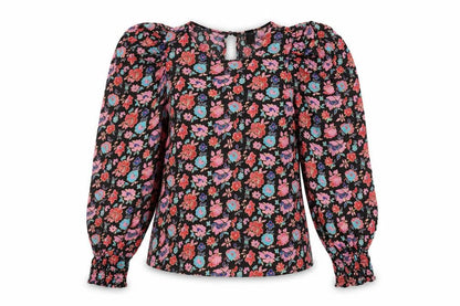 Womens UK Size 10 River Island Multicoloured Basic Blouse