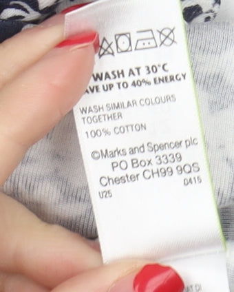 Womens UK Size 12 Marks and Spencer Blue Basic