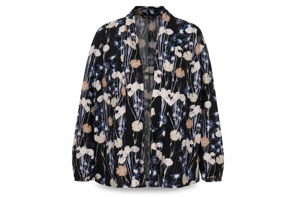 Womens UK Size 6 Miss Selfridge Black Wrap Blouse