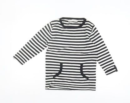 Womens UK Size 10 Zara Black Pullover Jumper