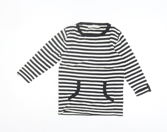 Womens UK Size 10 Zara Black Pullover Jumper