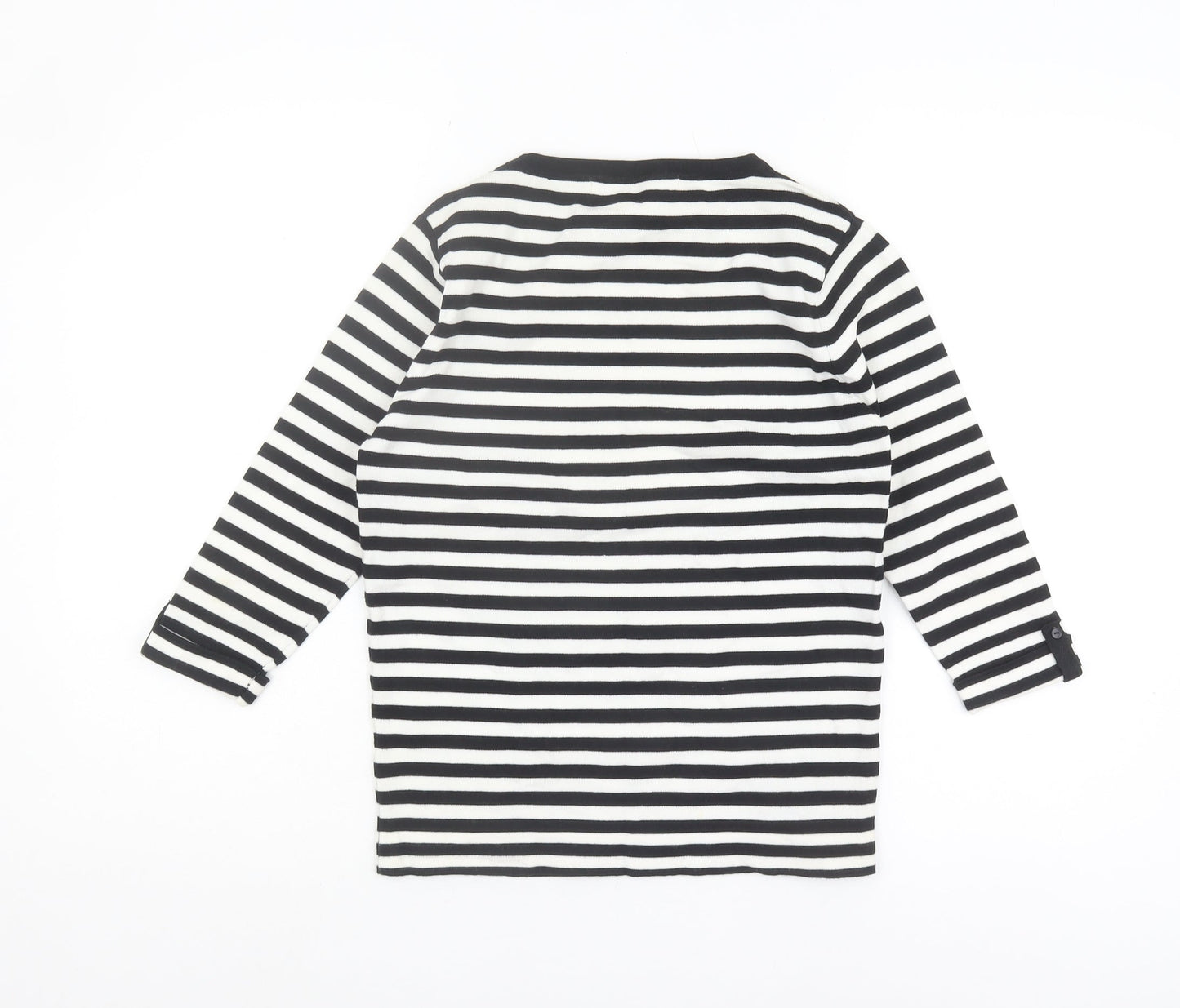Womens UK Size 10 Zara Black Pullover Jumper