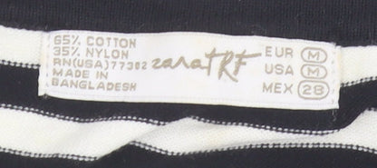Womens UK Size 10 Zara Black Pullover Jumper