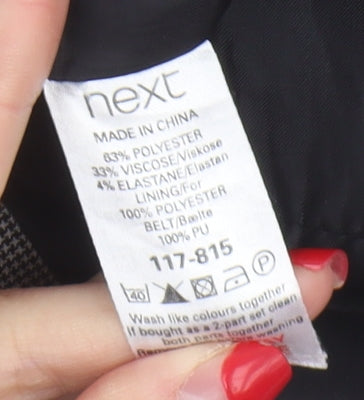 Next Women's Grey Sheath Dress - Size 10