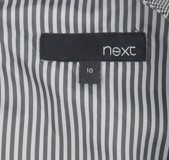 Next Women's Grey Sheath Dress - Size 10