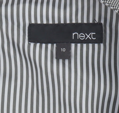 Next Women's Grey Sheath Dress - Size 10