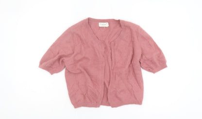 Womens UK Size 12 NEXT Pink Cardigan Jumper