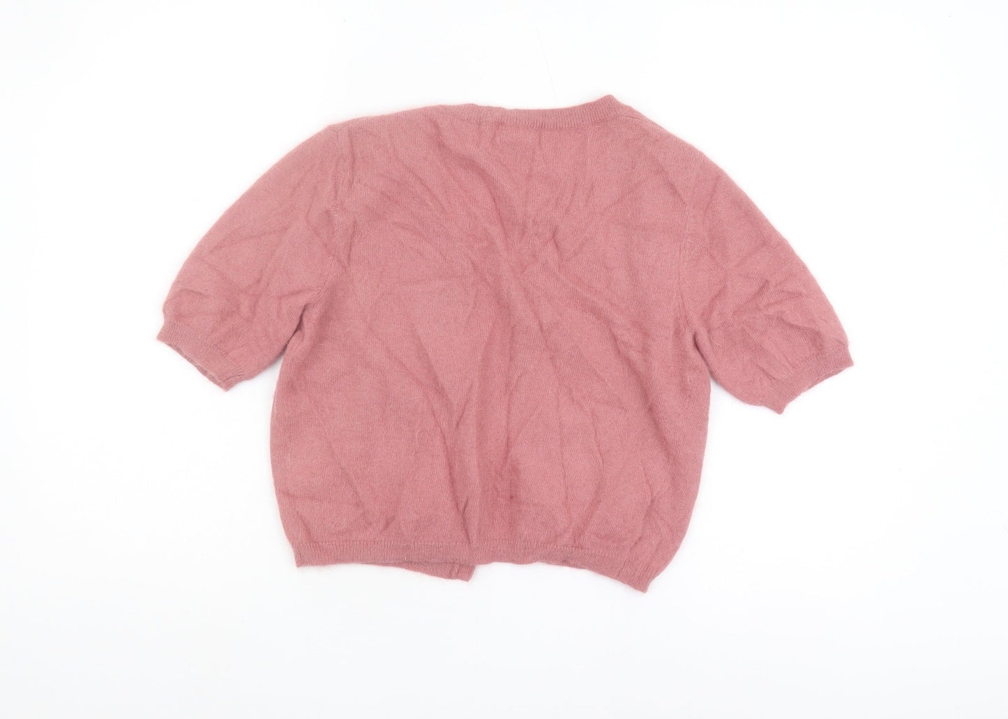 Womens UK Size 12 NEXT Pink Cardigan Jumper